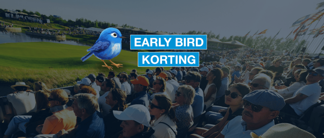 Vroegboekkorting KLM Open 2025