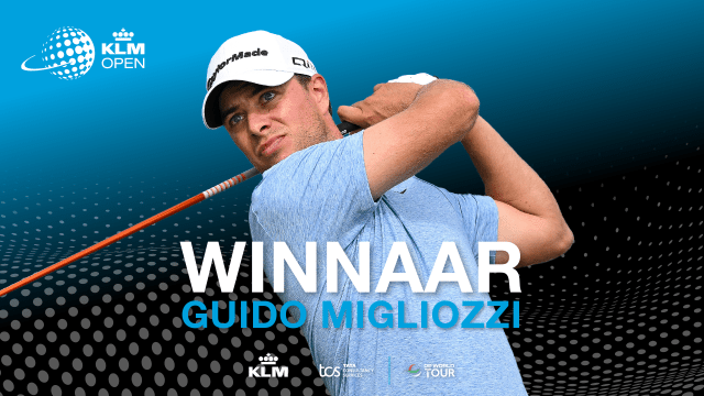 Guido Migliozzi wint het KLM Open 2024